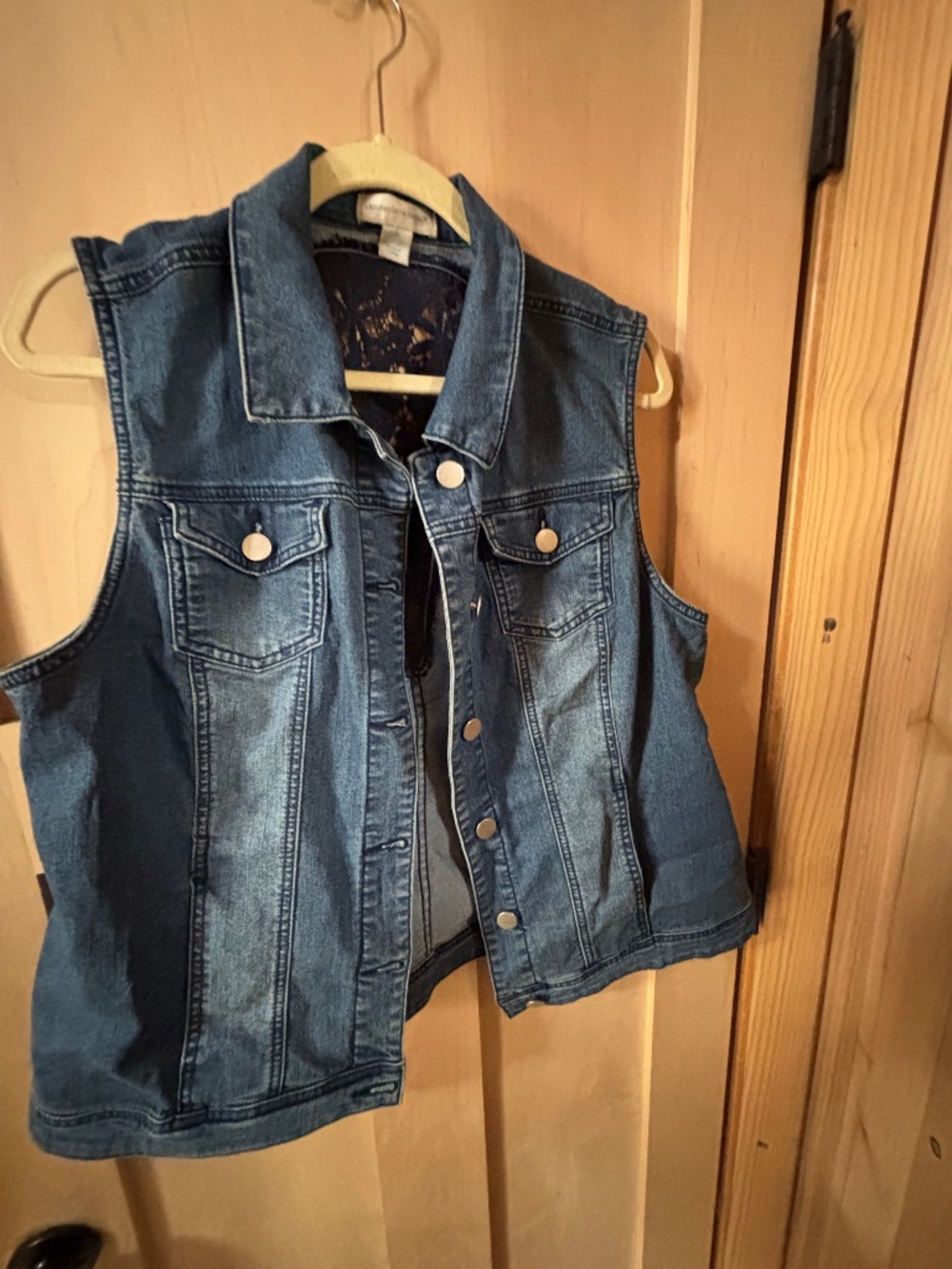 Denim vest